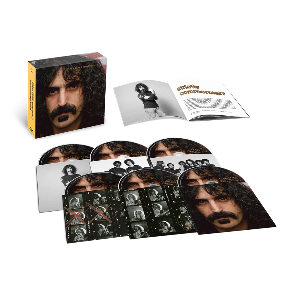 Apostrophe (‘) 5CD+Blu-Ray Super Deluxe (50th Anniversary Edition) - Frank Zappa - platenzaak.nl