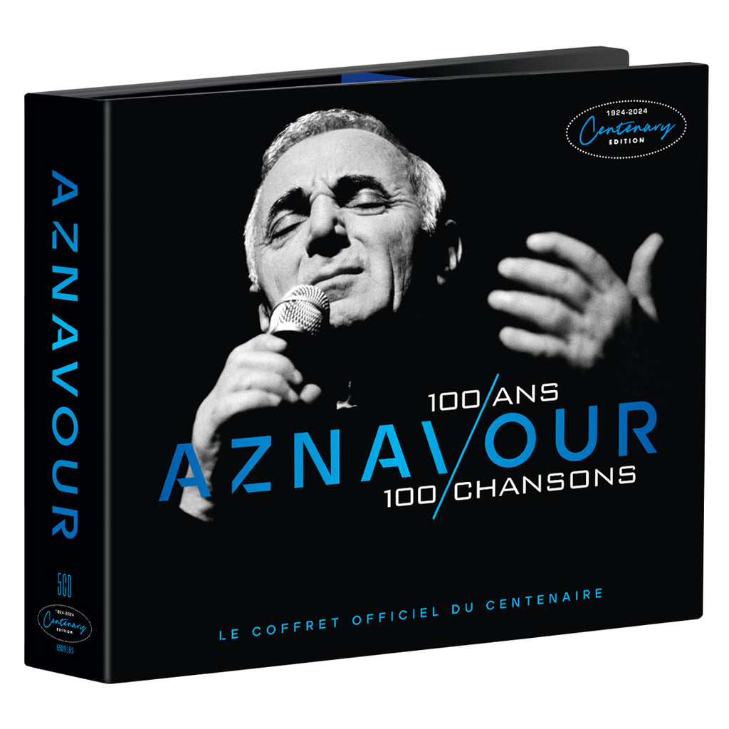 100 ans, 100 chansons (5CD) - Charles Aznavour - platenzaak.nl