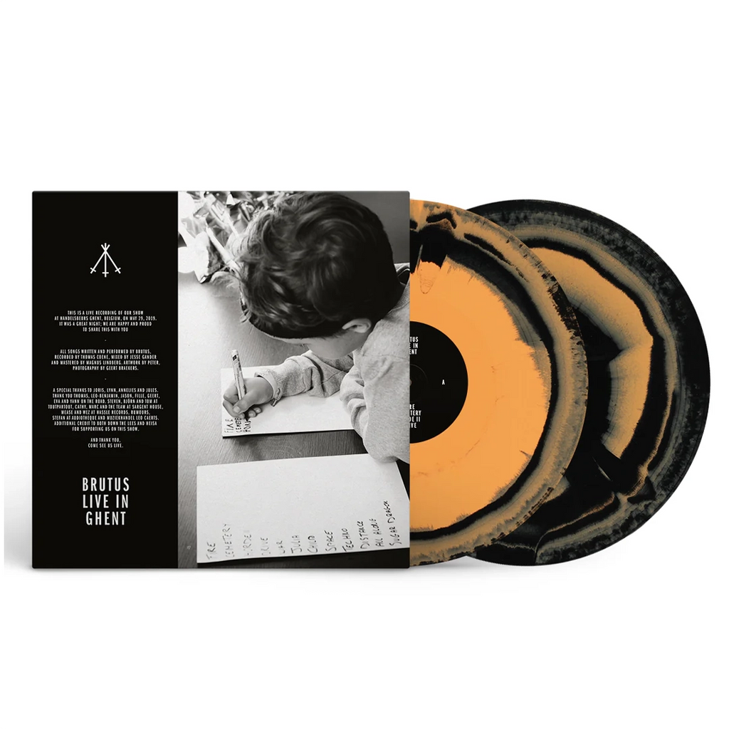 Live In Ghent (Orange & Black 2LP) - BRUTUS - platenzaak.nl