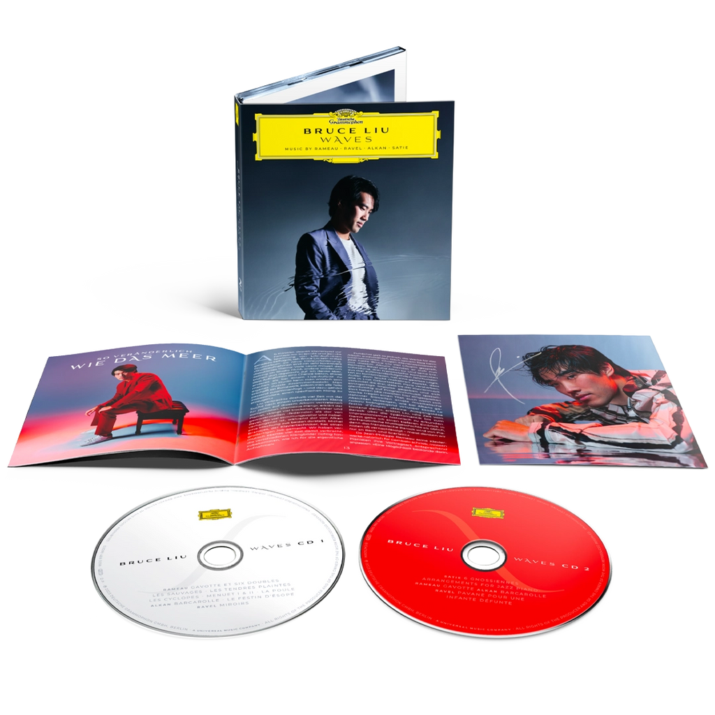 WAVES: Music by Rameau, Ravel, Alkan (Store Exclusive Deluxe 2CD) - Bruce Liu - platenzaak.nl