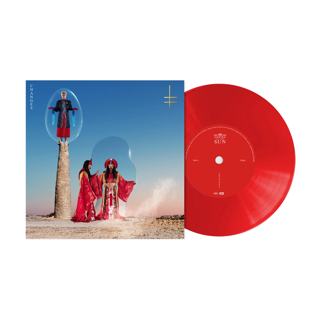 Changes (Exclusive Translucent Red 7") - Empire Of The Sun - platenzaak.nl