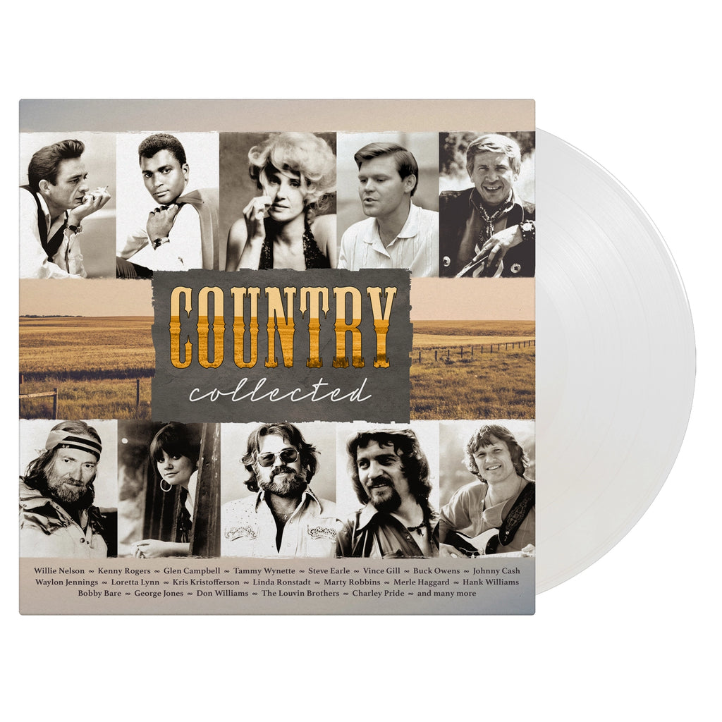 Country Collected (Crystal Clear 2LP) - Various Artists - platenzaak.nl
