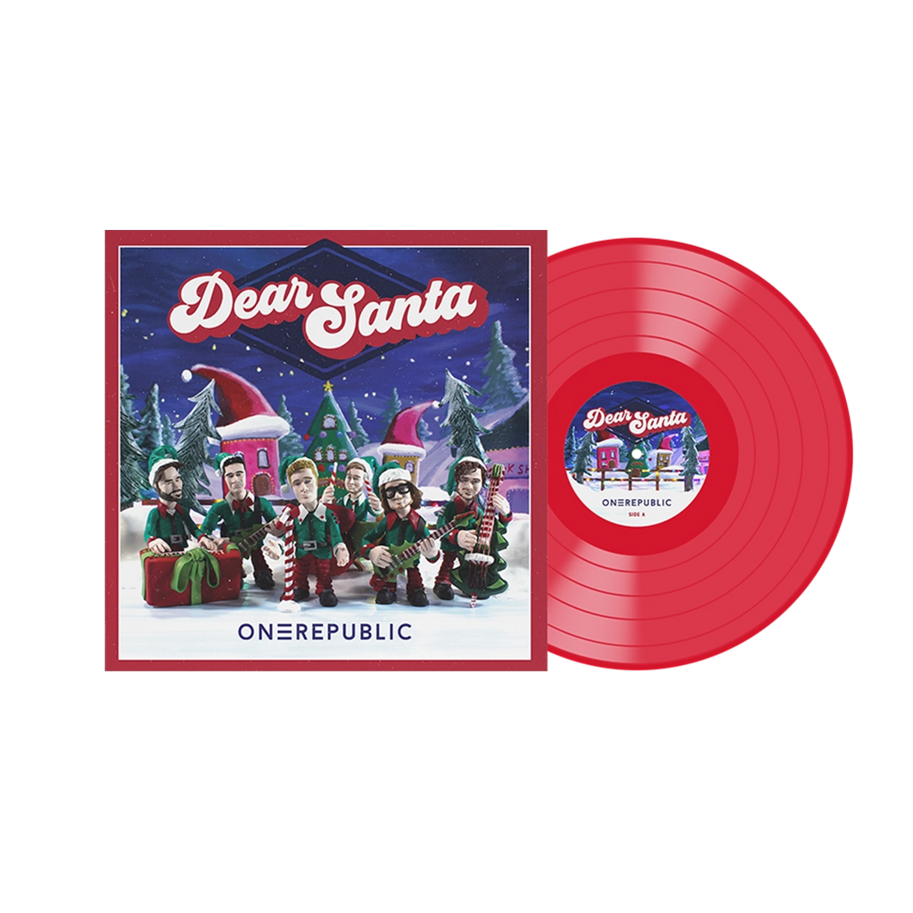 Dear Santa (Transparent Red 12Inch Single) - OneRepublic - platenzaak.nl