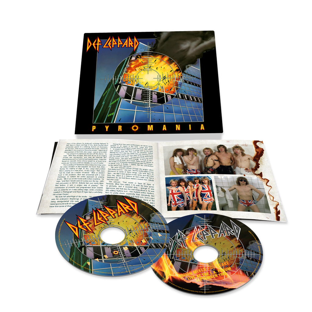 Pyromania (Deluxe 2CD) - Def Leppard - platenzaak.nl