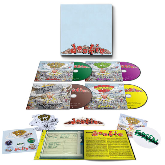 Dookie (30th Anniversary Deluxe 4CD Boxset) - Green Day - platenzaak.nl