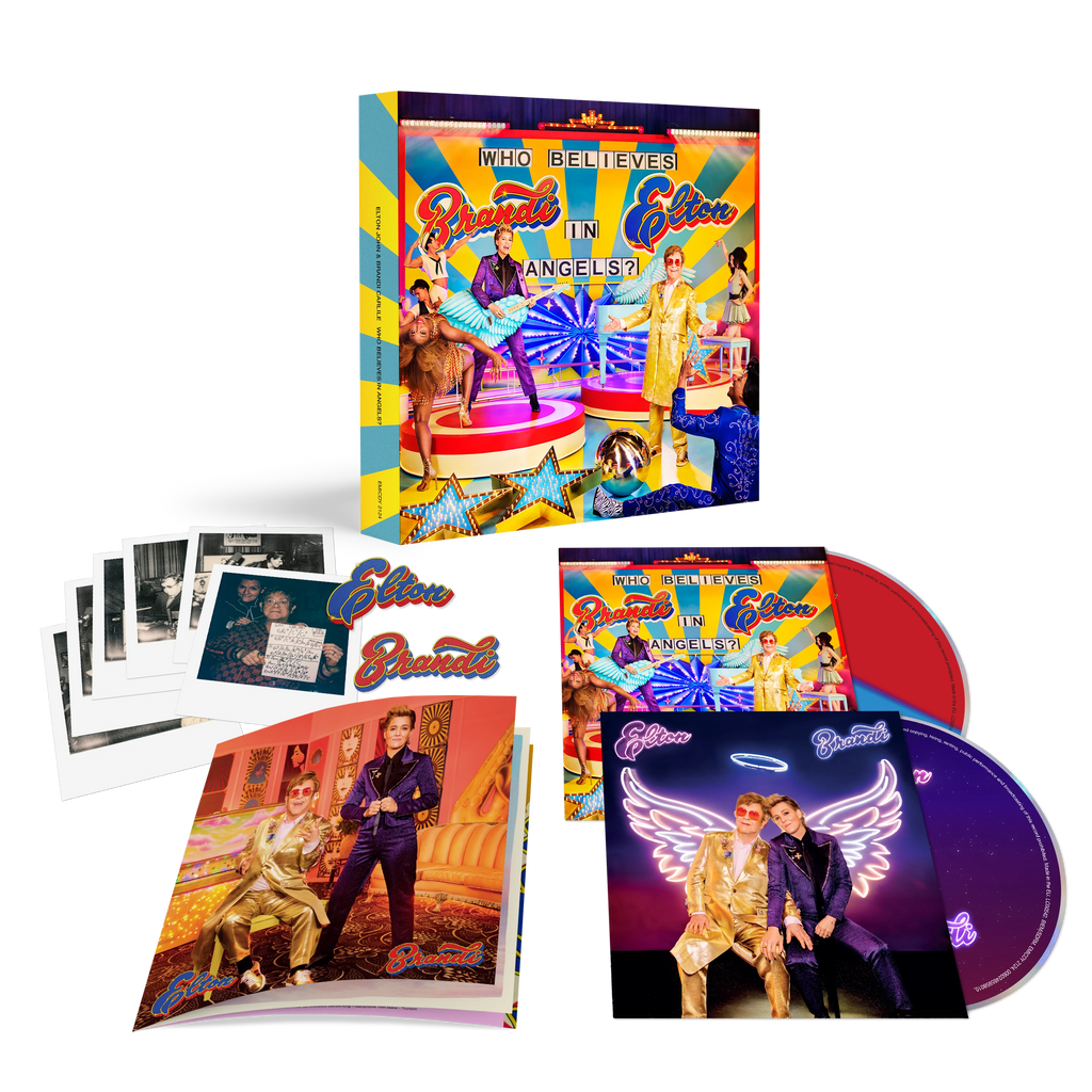 Who Believes In Angels? Limited Edition CD/DVD Clamshell Box - Elton John - platenzaak.nl