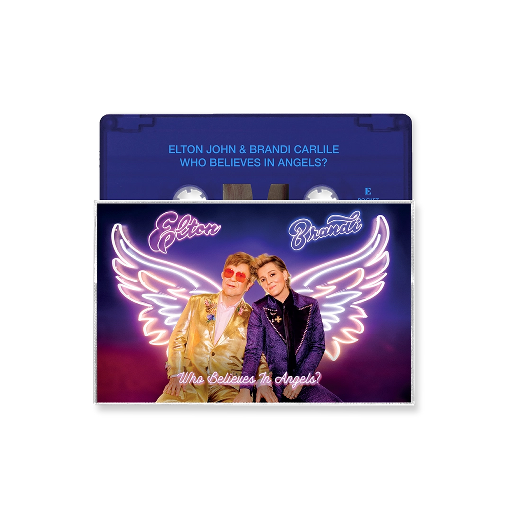 Who Believes In Angels? Limited Edition Purple Cassette - Elton John, Brandi Carlile - platenzaak.nl