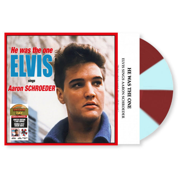 He Was The One: Elvis Sings Aaron Schroeder (Cornetto Effect Red LP) - Elvis Presley - platenzaak.nl
