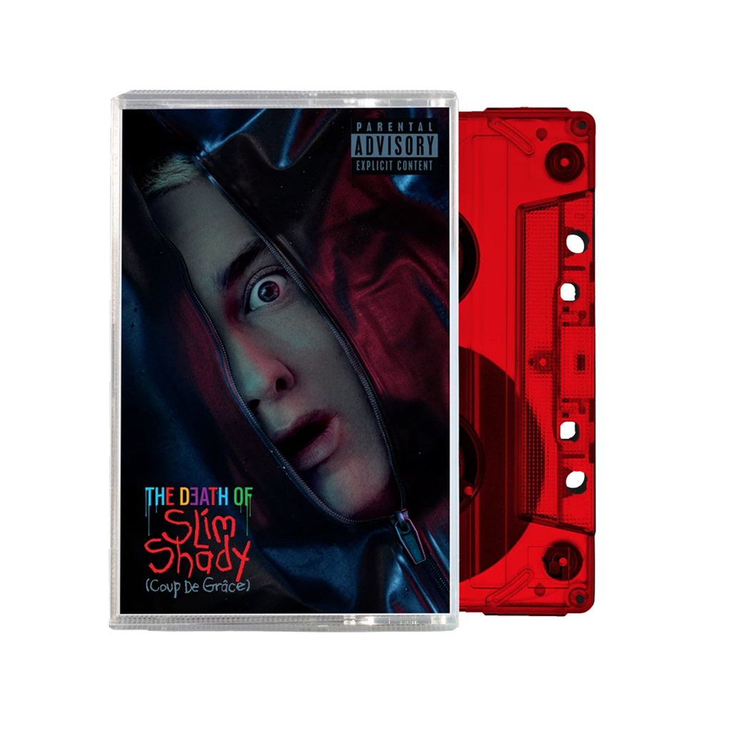 The Death of Slim Shady (Coup de Grâce) Red Translucent Cassette (D2C Exclusive) - Eminem - platenzaak.nl