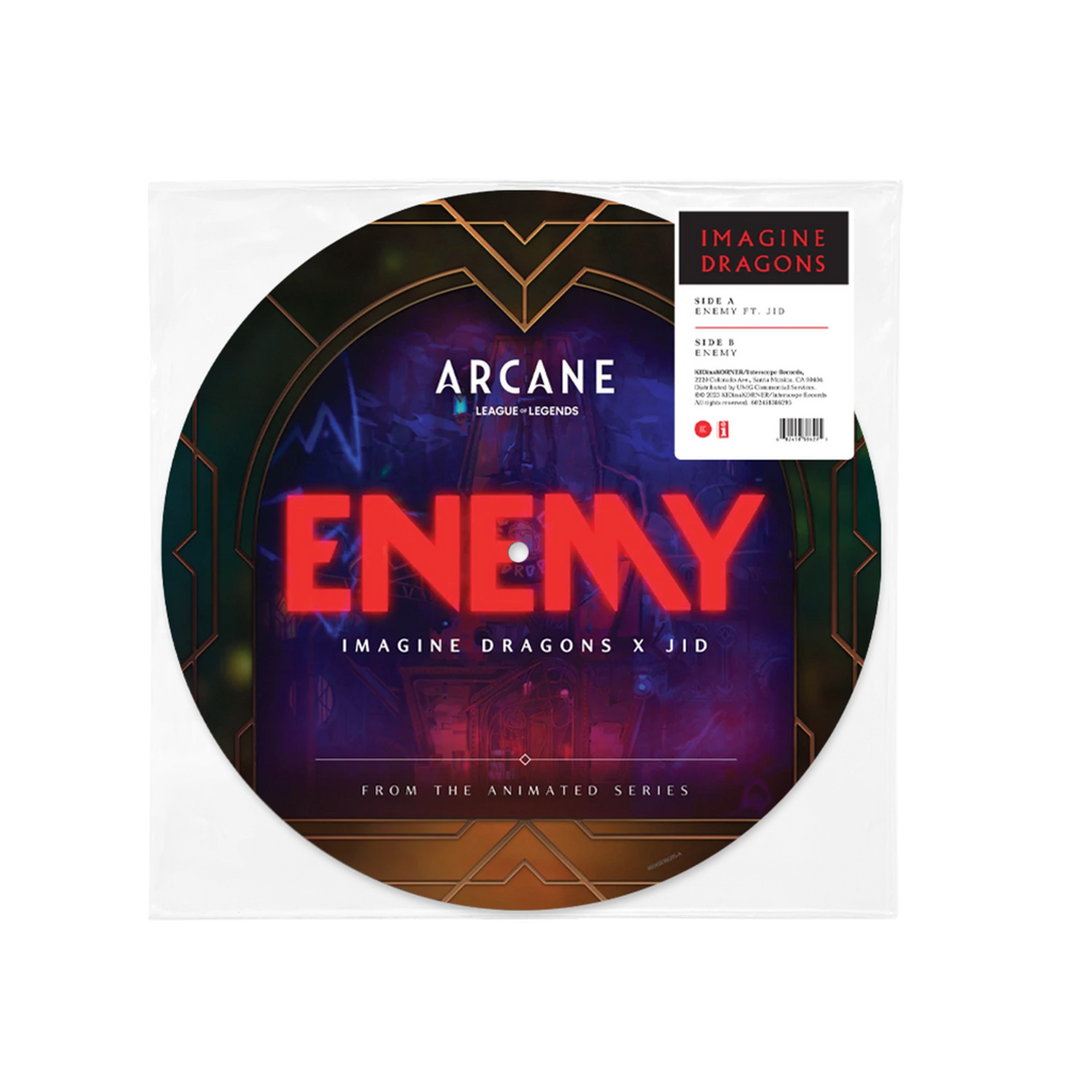 Enemy (Picture Disc LP) - Imagine Dragons, Arcane, League Of Legends - platenzaak.nl