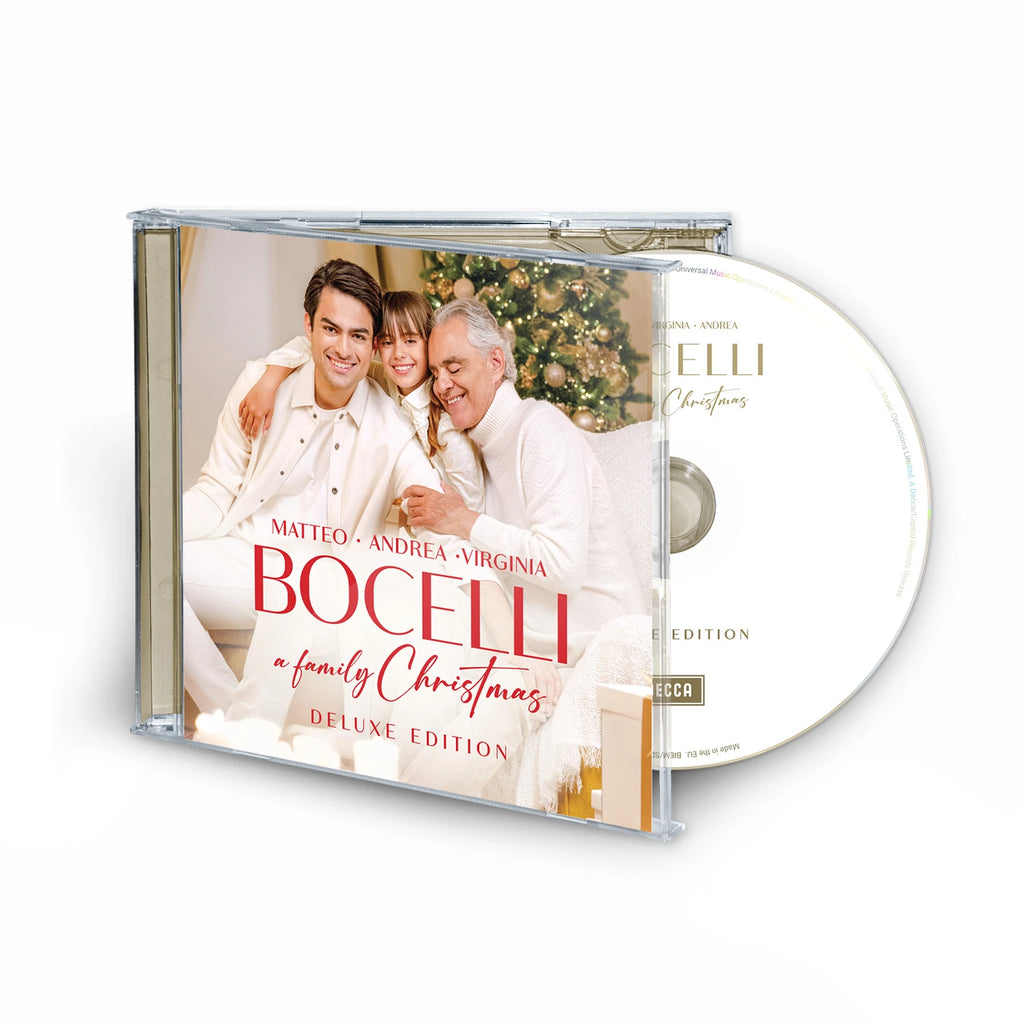A Family Christmas (Deluxe Edition CD) - Andrea Bocelli, Matteo Bocelli, Virginia Bocelli - platenzaak.nl