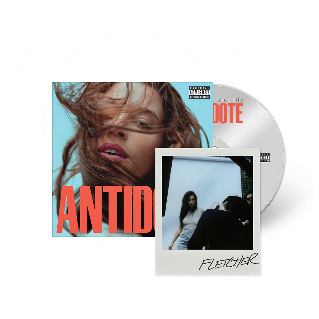 In Search Of The Antidote (For The World) - Standard CD + CD Sized Signed Art Card - FLETCHER - platenzaak.nl