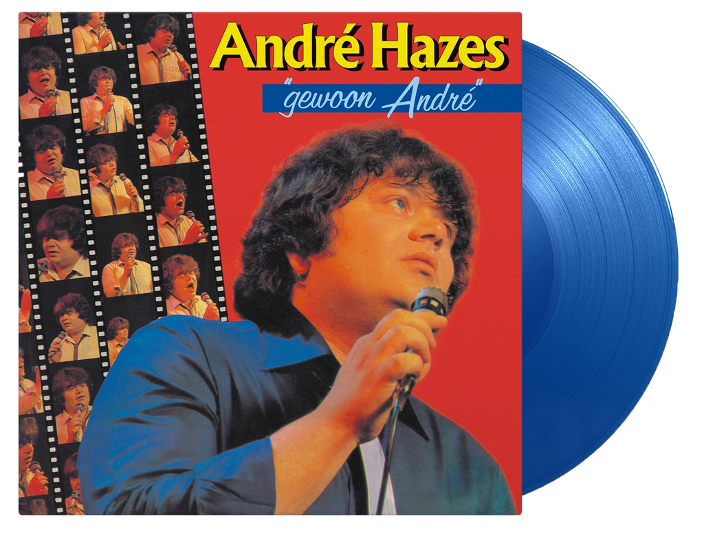 Gewoon André (Transparent Blue LP) - André Hazes - platenzaak.nl