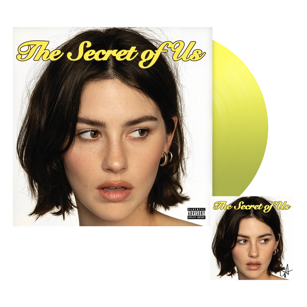 The Secret of Us Yellow Vinyl+Signed Art Card - Gracie Abrams - platenzaak.nl