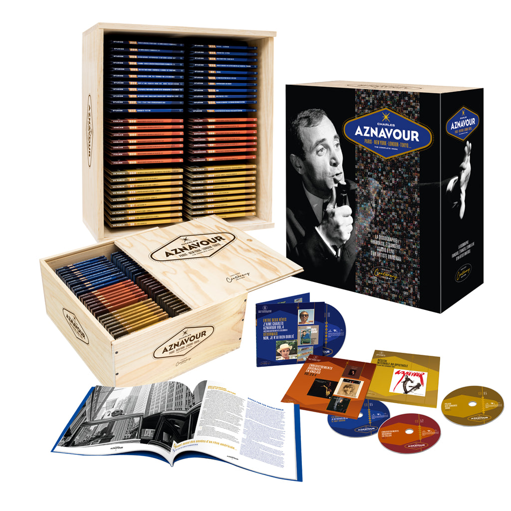 Charles Aznavour - The Complete Work (Deluxe 100CD Boxset) - Charles Aznavour - platenzaak.nl