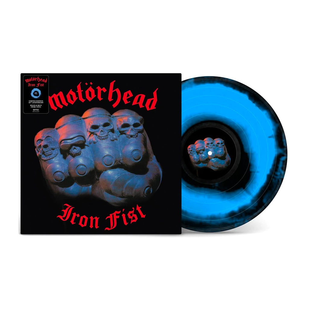 Iron Fist (40th Anniversary Black & Blue Swirl LP) - Motorhead - platenzaak.nl