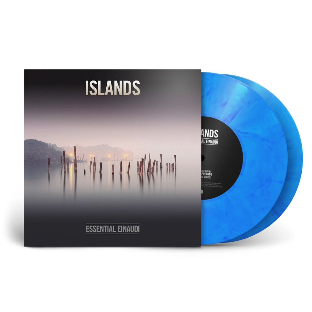 Islands - Essential Einaudi (Store Exclusive Opaque Marbled Blue 2LP) - Ludovico Einaudi - platenzaak.nl