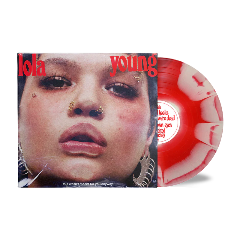 this wasn't meant for you anyway: red/white sunburst vinyl - Lola Young - platenzaak.nl