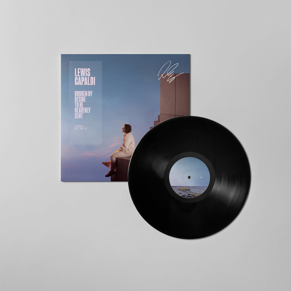 Broken By Desire To Be Heavenly Sent (Store Exclusive Signed LP) - Lewis Capaldi - platenzaak.nl