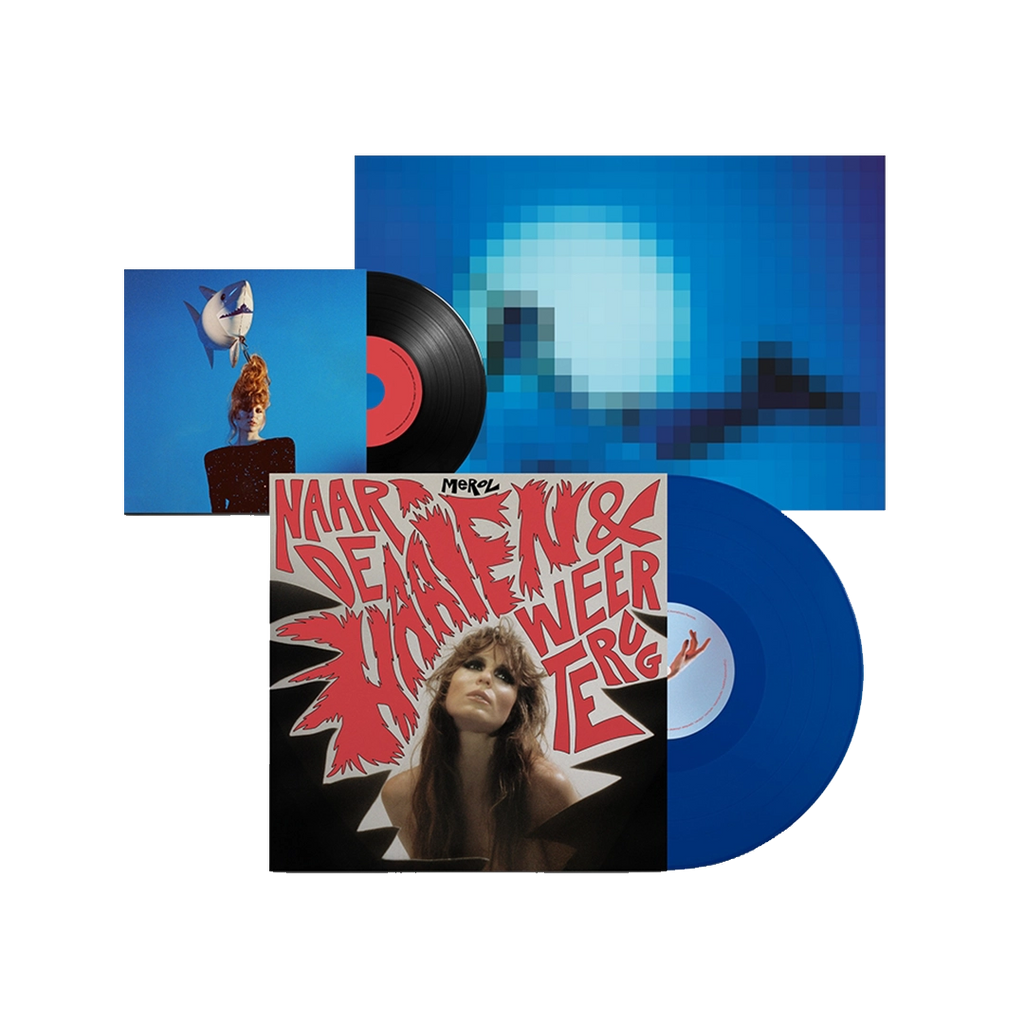 Naar De Haaien & Weer Terug (Deluxe Blue LP+7inch Single) - MEROL - platenzaak.nl