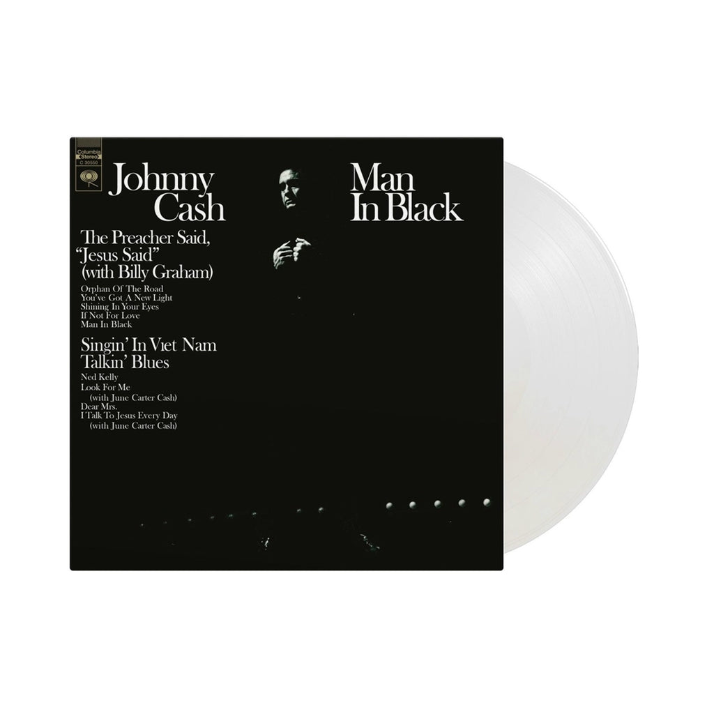 Man In Black (Clear LP) - Johnny Cash - platenzaak.nl