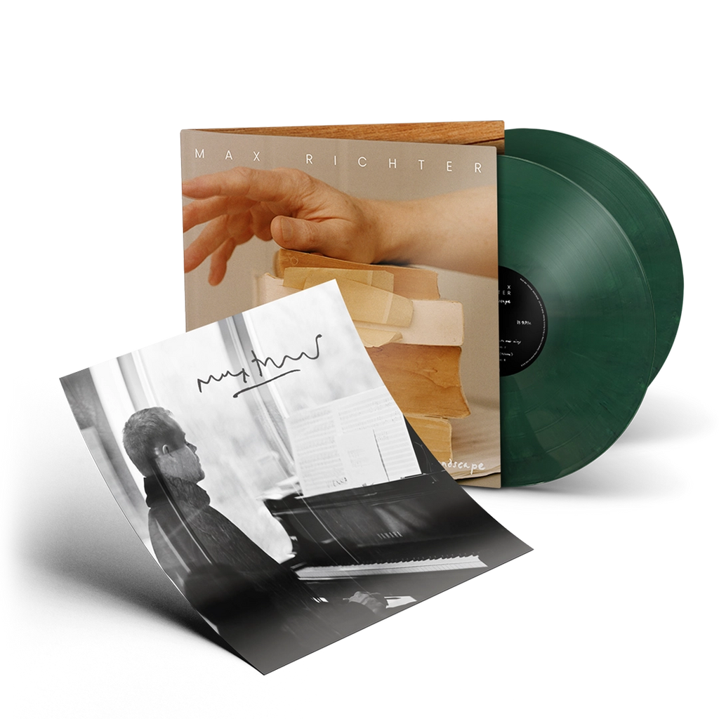 In A Landscape (Store Exclusive Green 2LP + Signed Art Card) - Max Richter - platenzaak.nl