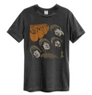 Rubber Soul (Amplified Vintage Charcoal T-shirt) -  - platenzaak.nl