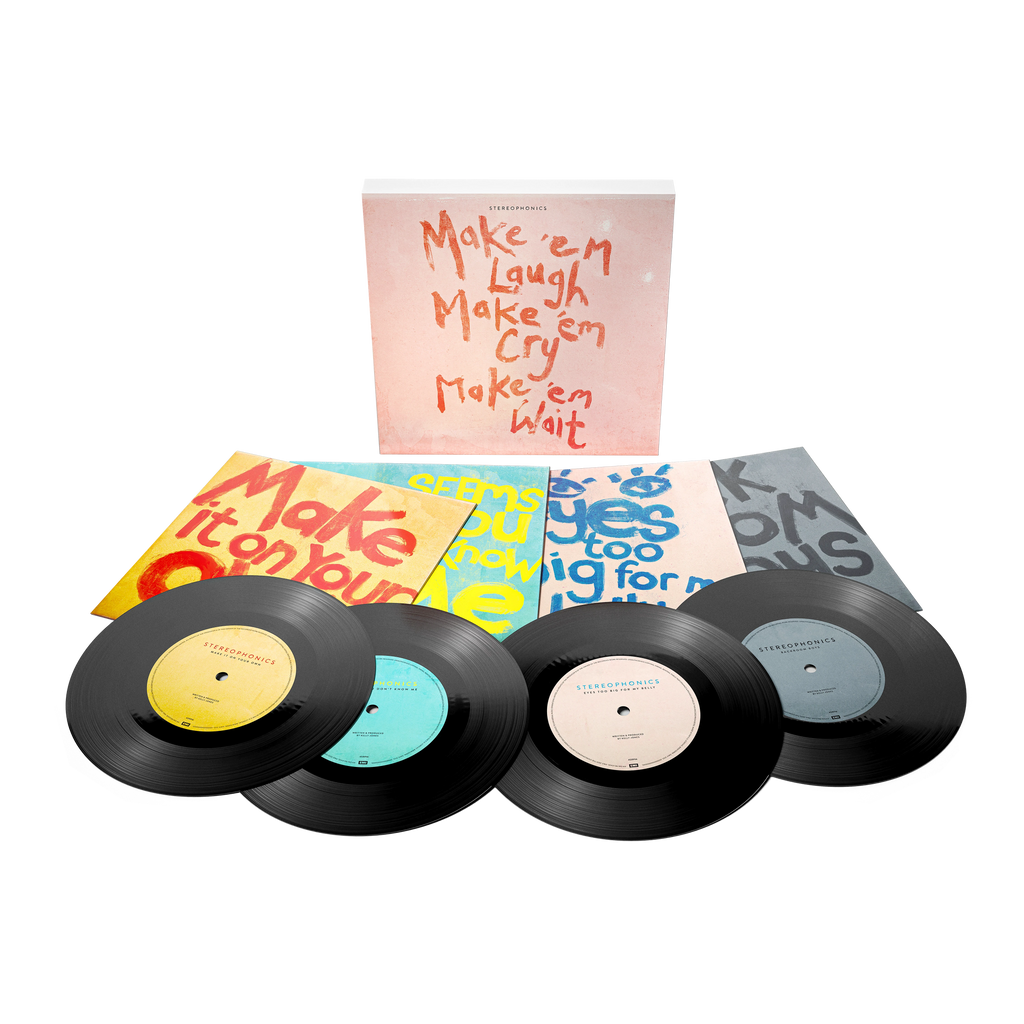 Make 'em Laugh Make 'em Cry Make 'em Wait: 7 Inch Box Set - Stereophonics - platenzaak.nl