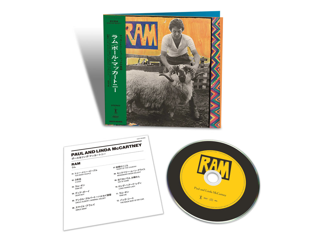 Ram Japanese SHM-CD - Paul McCartney, Linda McCartney - platenzaak.nl