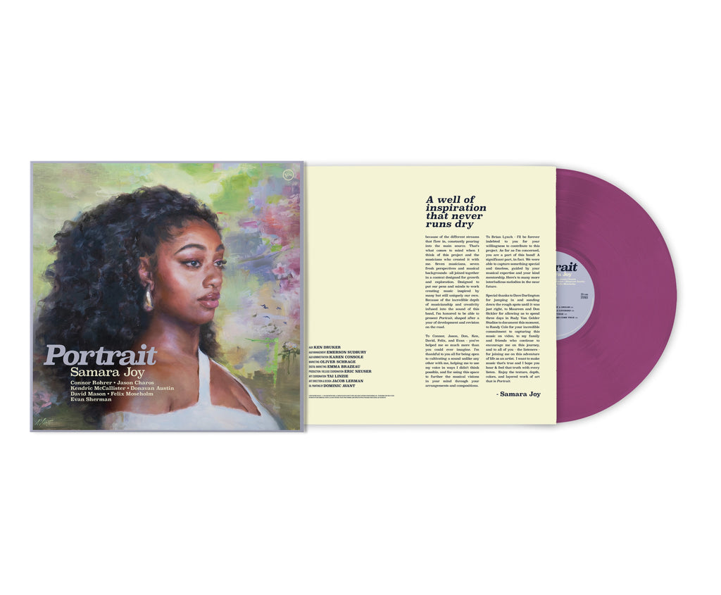 Portrait (Store Exclusive Opaque Orchid LP) - Samara Joy - platenzaak.nl