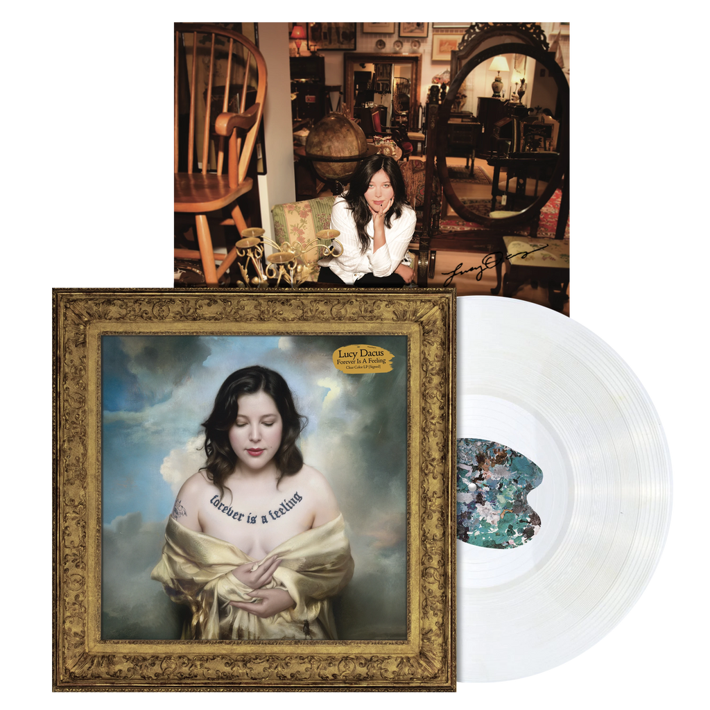 Forever Is A Feeling Clear LP + Signed Art Card - Lucy Dacus - platenzaak.nl