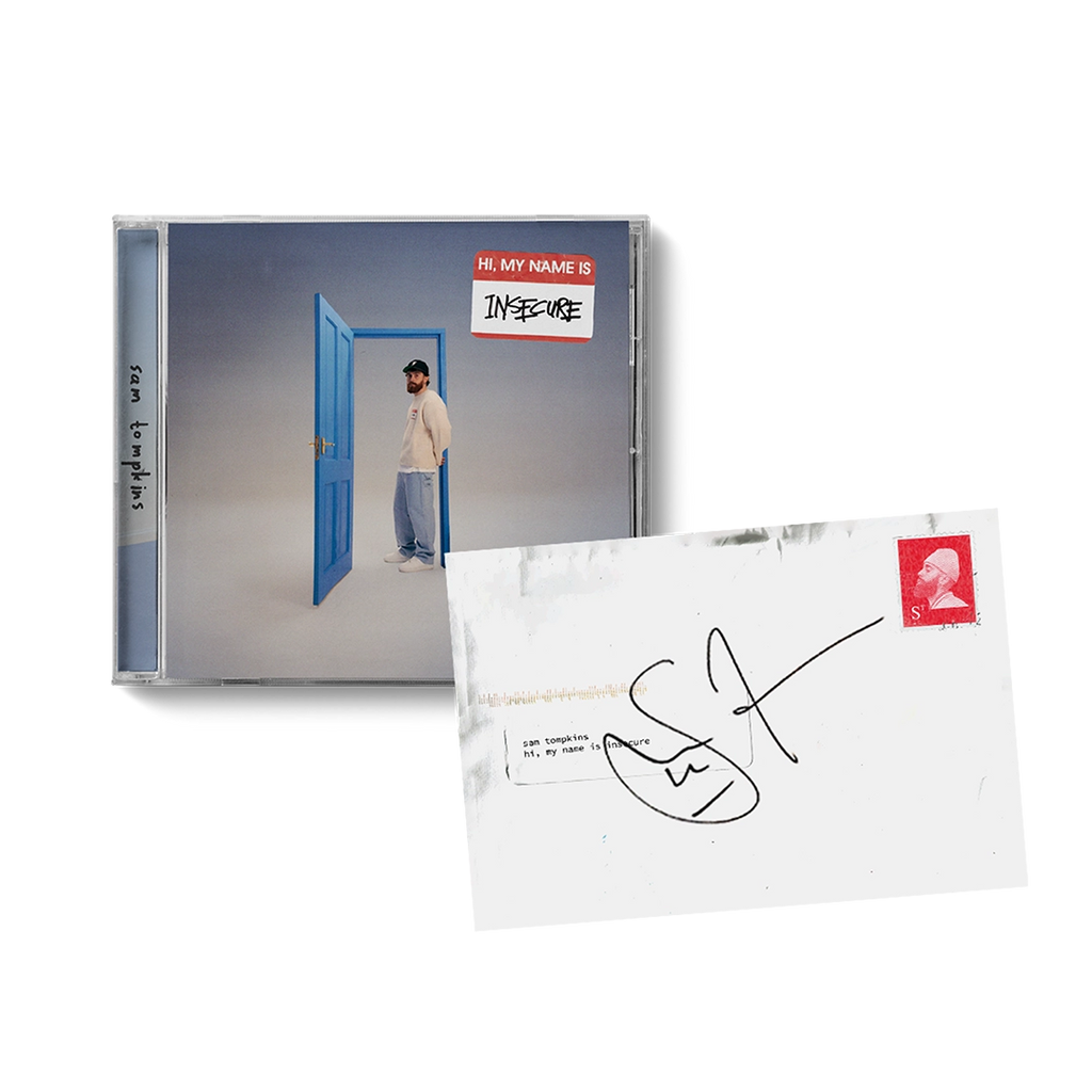 hi, my name is insecure. (Store Exclusive Signed Art Card+CD) - Sam Tompkins - platenzaak.nl