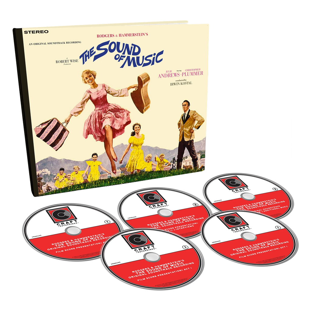 The Sound Of Music (Super Deluxe 4CD+Blu-Ray Boxset) - Rodgers & Hammerstein, Julie Andrews - platenzaak.nl