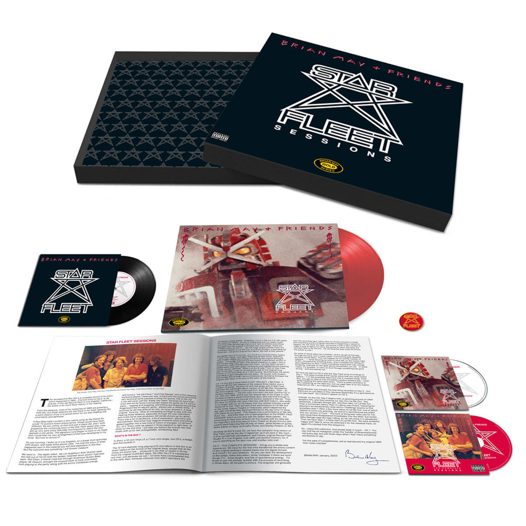 Star Fleet Sessions (2CD+LP+7 Inch Single) - Brian May - platenzaak.nl
