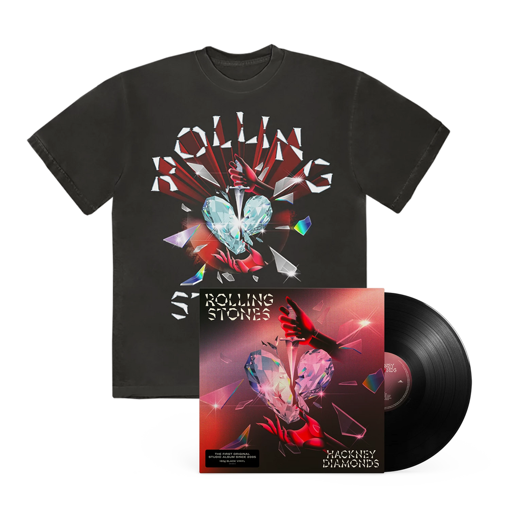 Hackney Diamonds (Store Exclusive Album T-Shirt+LP) - The Rolling Stones - platenzaak.nl