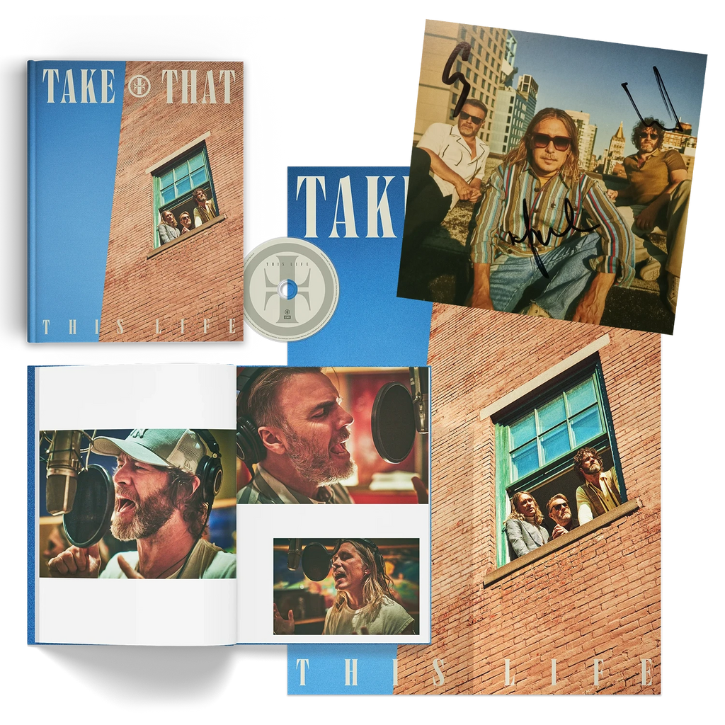 This Life (Store Exclusive CD+Book+Signed Art Card) - Take That - platenzaak.nl