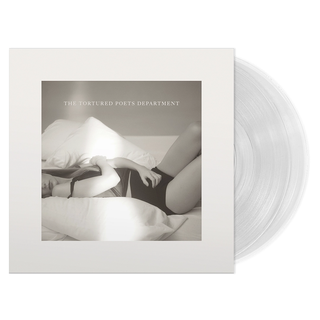 The Tortured Poets Department Phantom Clear Vinyl + Bonus Track “The Manuscript” - Taylor Swift - platenzaak.nl