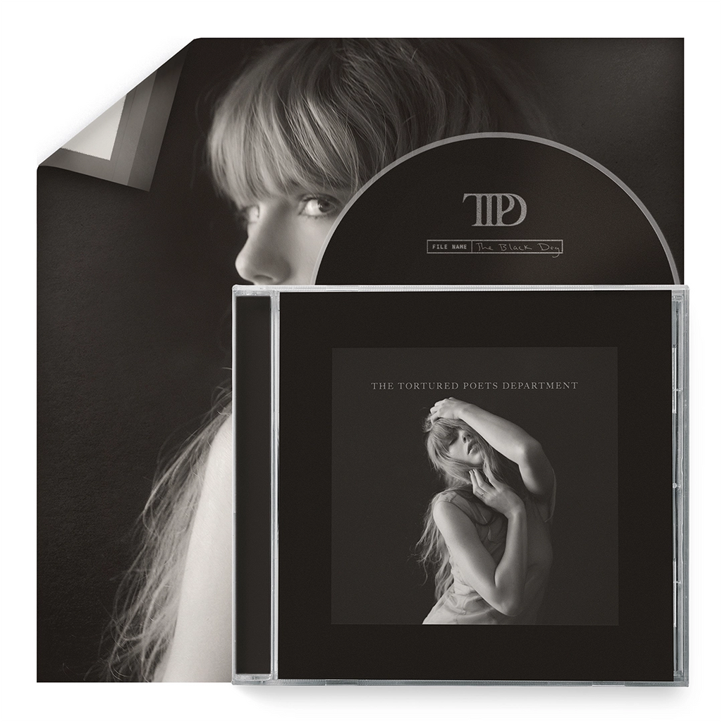 The Tortured Poets Department CD + Bonus Track “The Black Dog" - Taylor Swift - platenzaak.nl