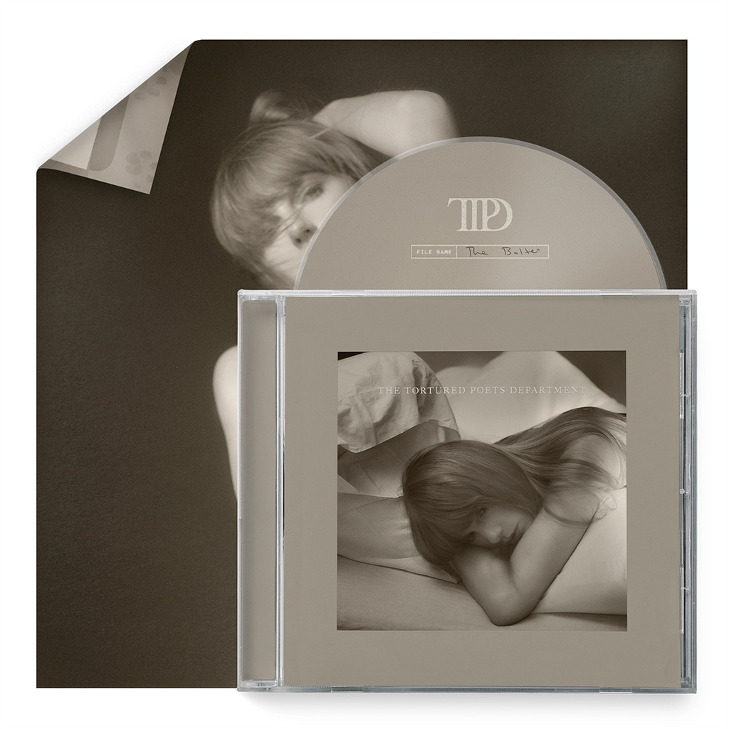 The Tortured Poets Department CD + Bonus Track “The Bolter“ - Taylor Swift - platenzaak.nl