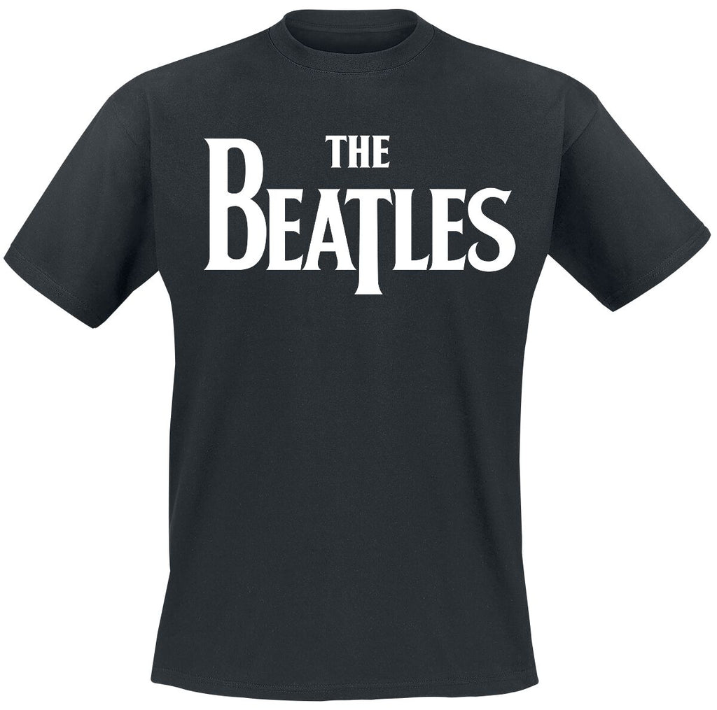 Beatles Logo (Amplified Vintage Charcoal T-shirt) -  - platenzaak.nl