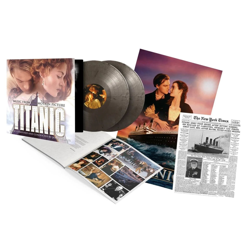 Titanic (25th Anniversary Silver & Black Marbled 2LP) - Various Artists - platenzaak.nl