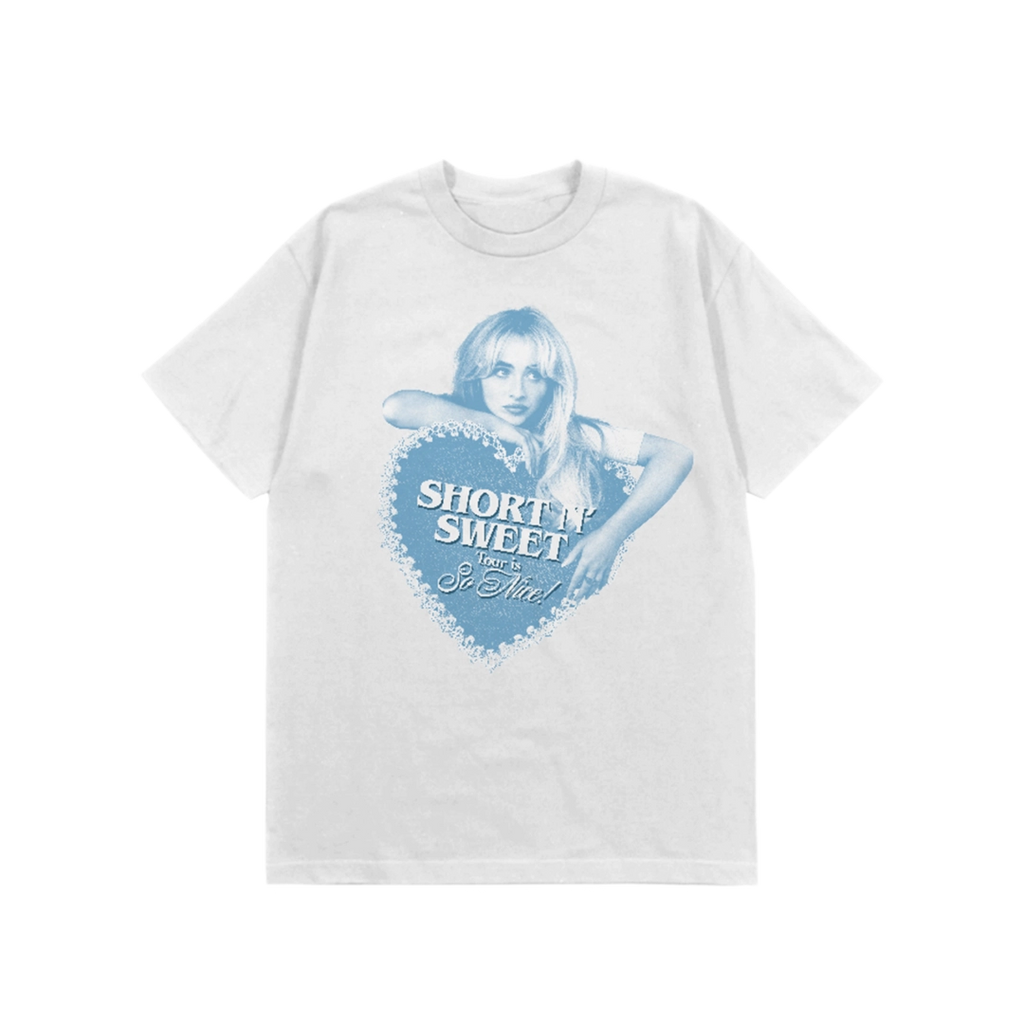 Short n' Sweet EU/UK Tour Is So Nice Tee - Sabrina Carpenter - platenzaak.nl