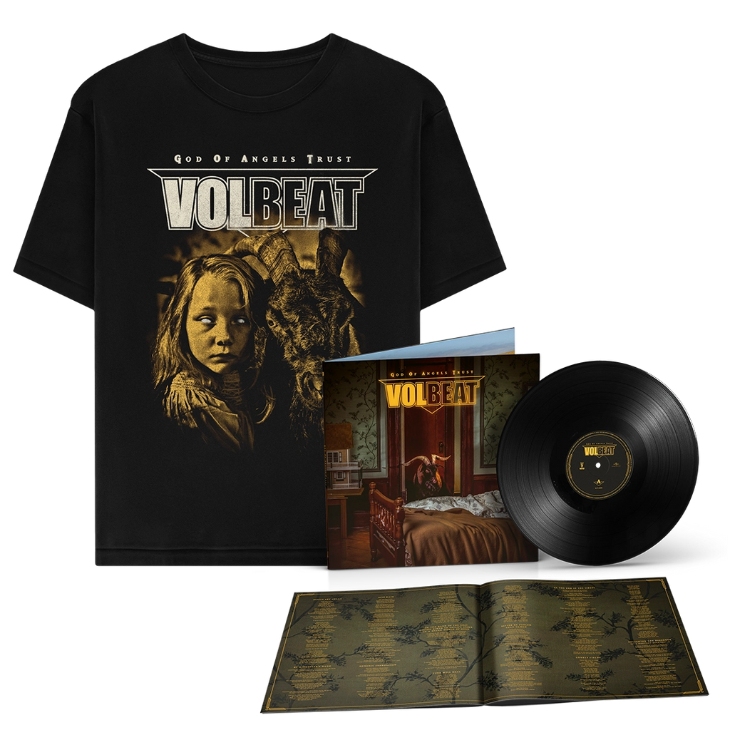 God Of Angels Trust (LP black + T-Shirt) - Volbeat - platenzaak.nl