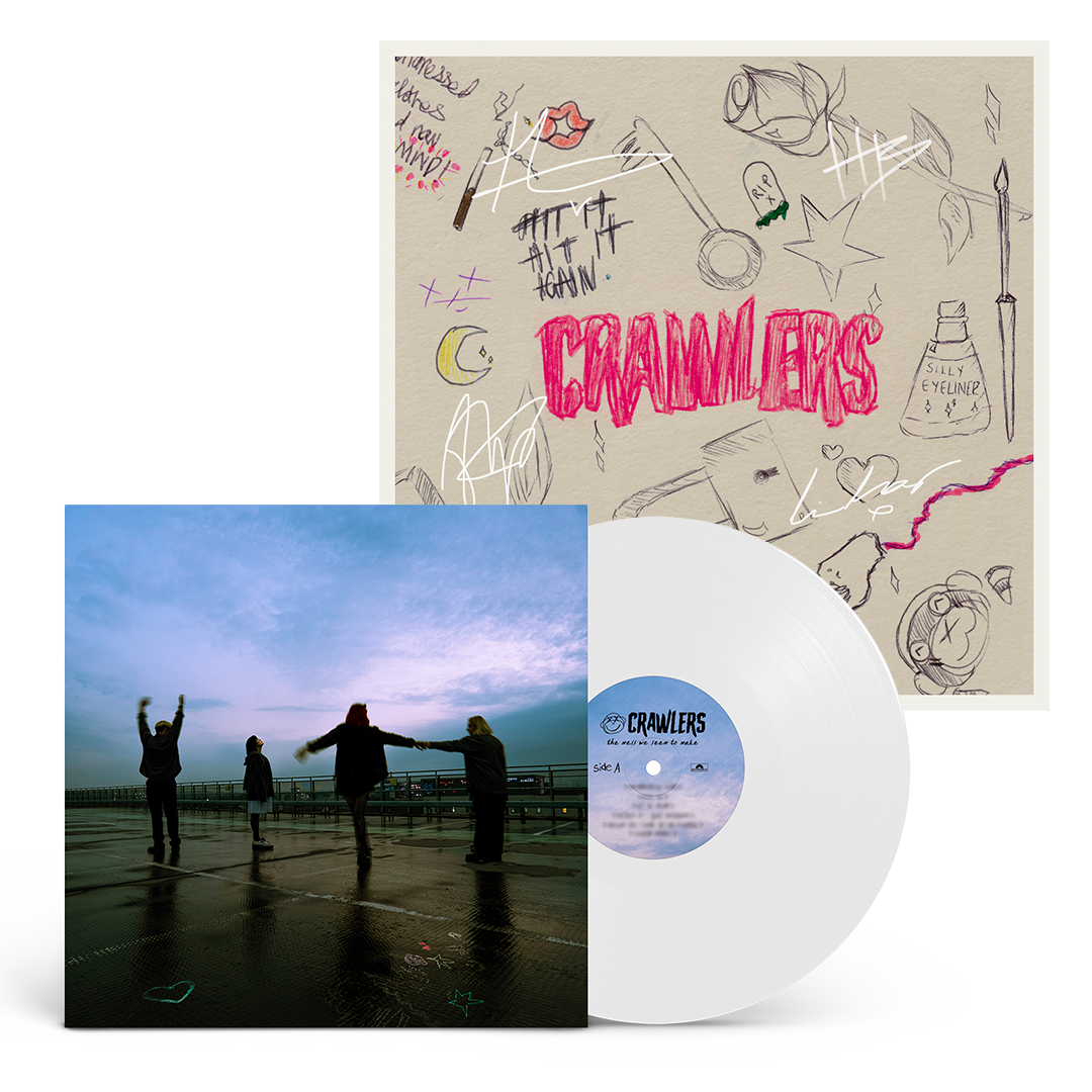 The Mess We Seem To Make (Store Exclusive Signed Artcard + White LP) -  Crawlers