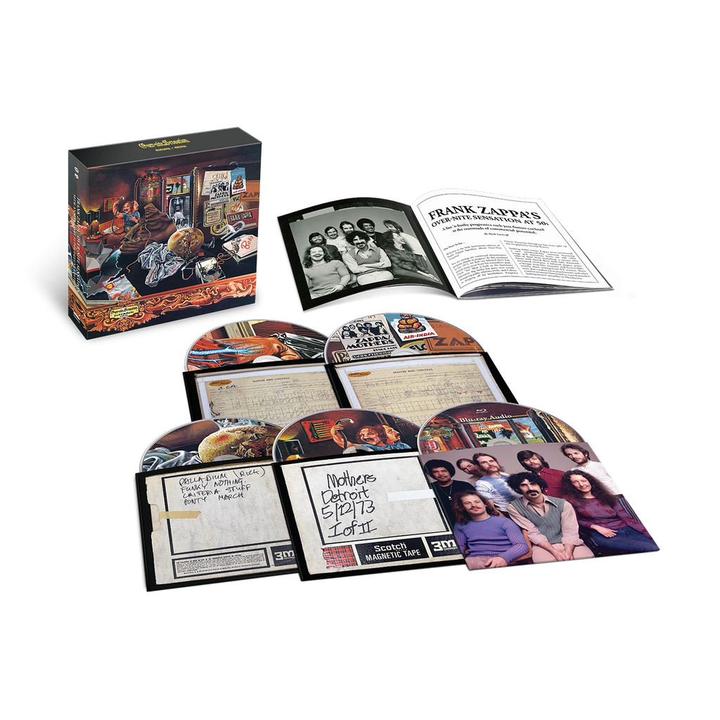 Over-Nite Sensation (50th Anniversary Super Deluxe 4CD+Blu-Ray Boxset) - Frank Zappa, The Mothers - platenzaak.nl