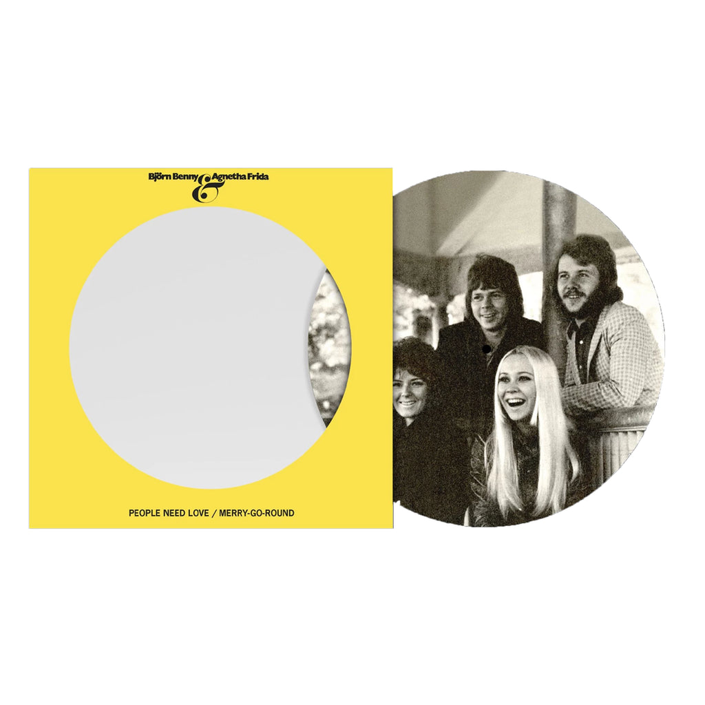 People Need Love / Merry-Go-Round (Limited Picture Disc 7Inch Single) - ABBA - platenzaak.nl