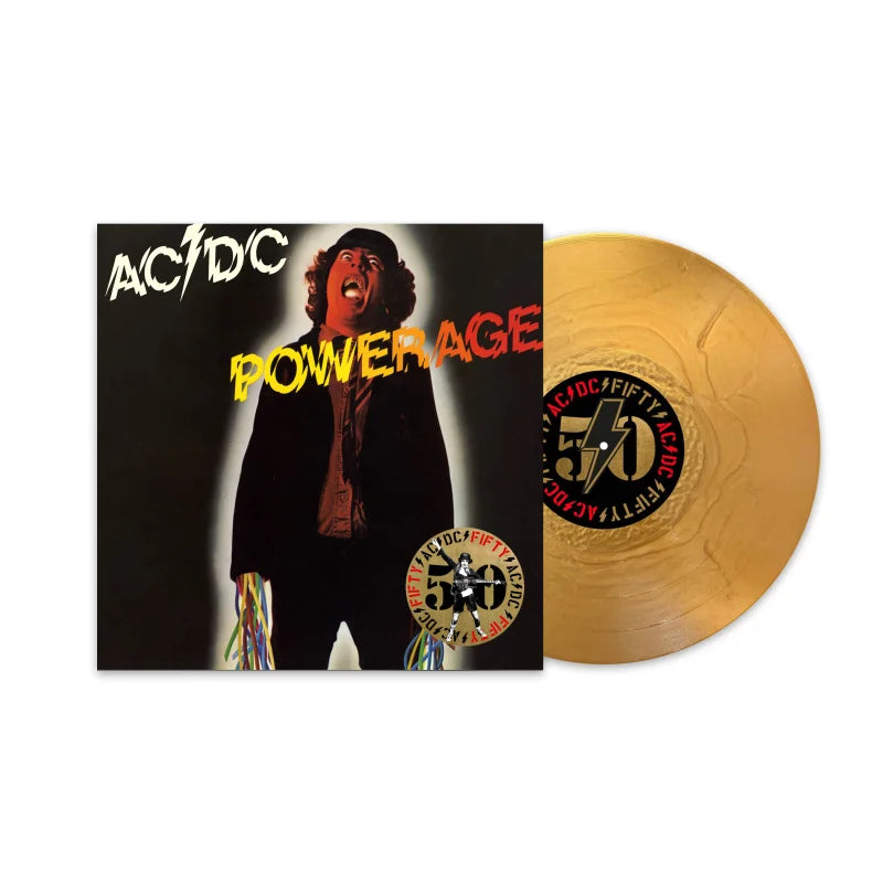 Powerage (Gold Metallic LP) - AC/DC - platenzaak.nl