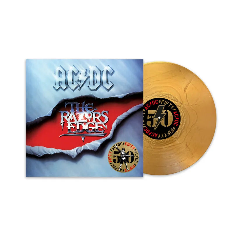 The Razors Edge (Gold Metallic LP) - AC/DC - platenzaak.nl