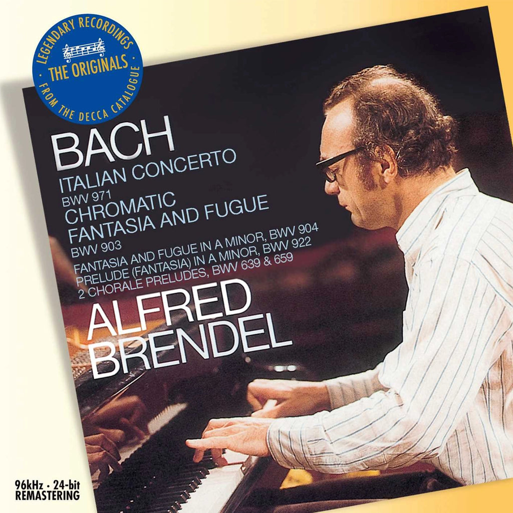 Bach, J.S.: Italian Concerto, etc. (CD) - Alfred Brendel - platenzaak.nl