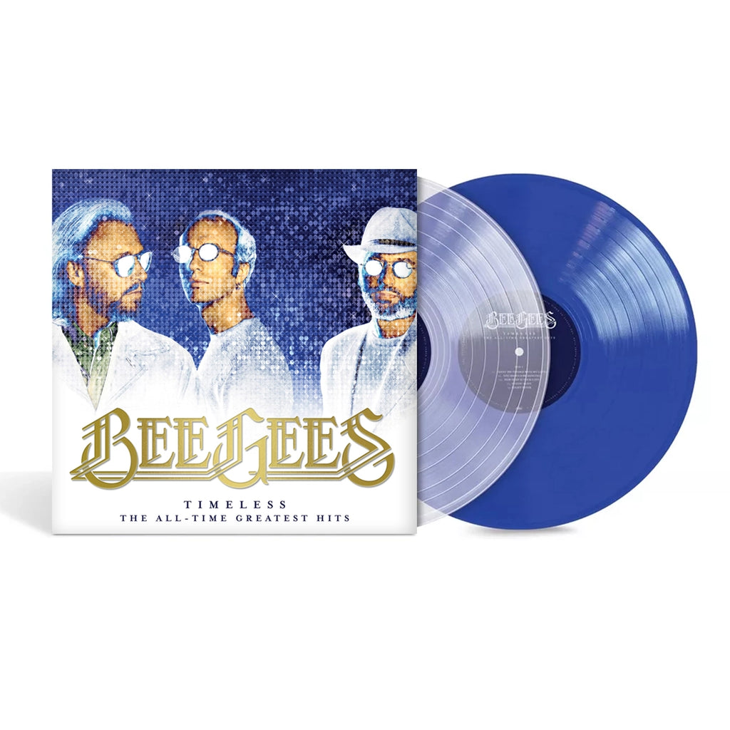 The All Time Greatest Hits (Clear & Transparent Blue 2LP) - Bee Gees - platenzaak.nl